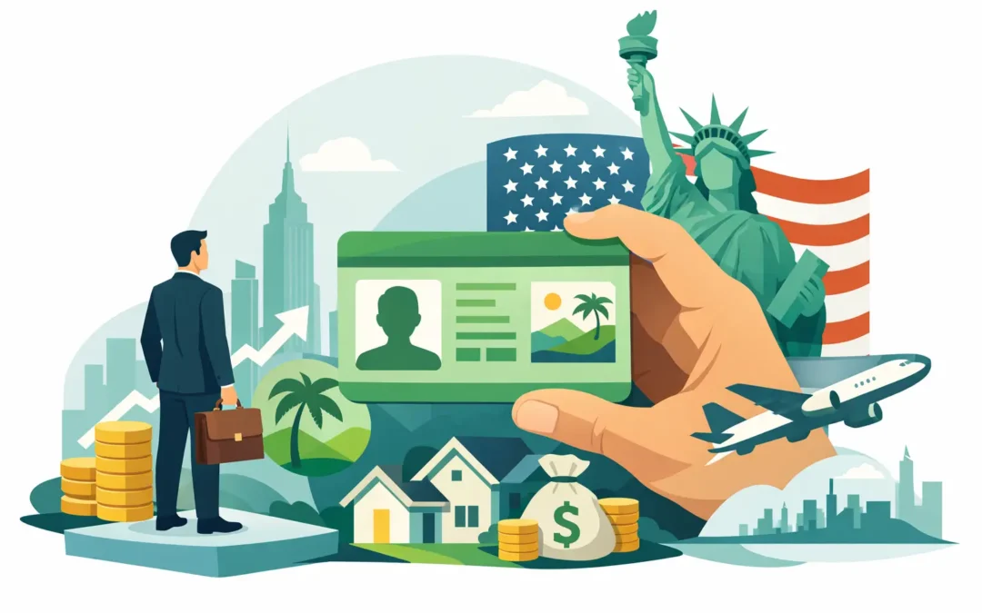البطاقة الخضراء الأمريكية للمستثمرين: هل تناسبك؟