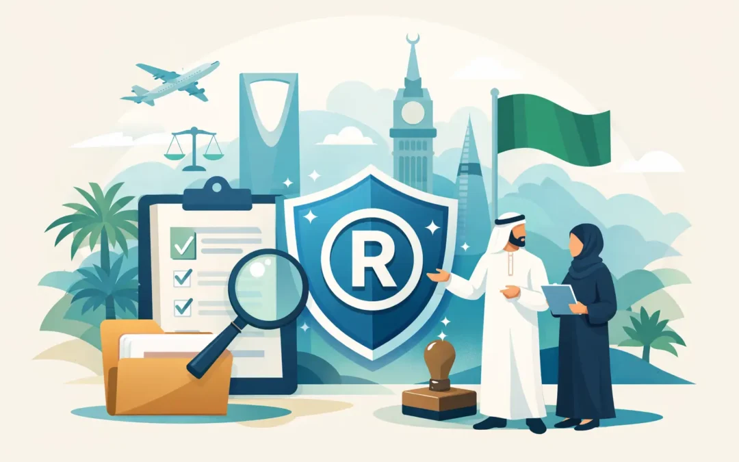تسجيل علامة تجارية في السعودية بخطوات واضحة
